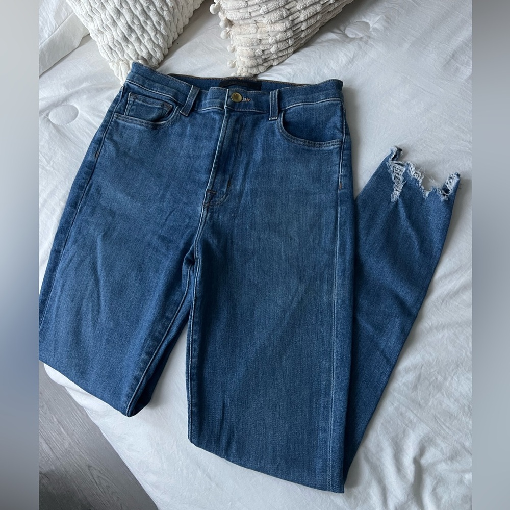 J Brand Blue Distressed Women's Jeans Size 27